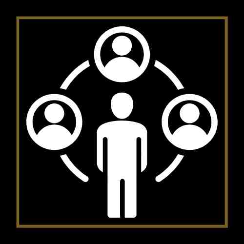 ícone Desenvolvimento de líderes